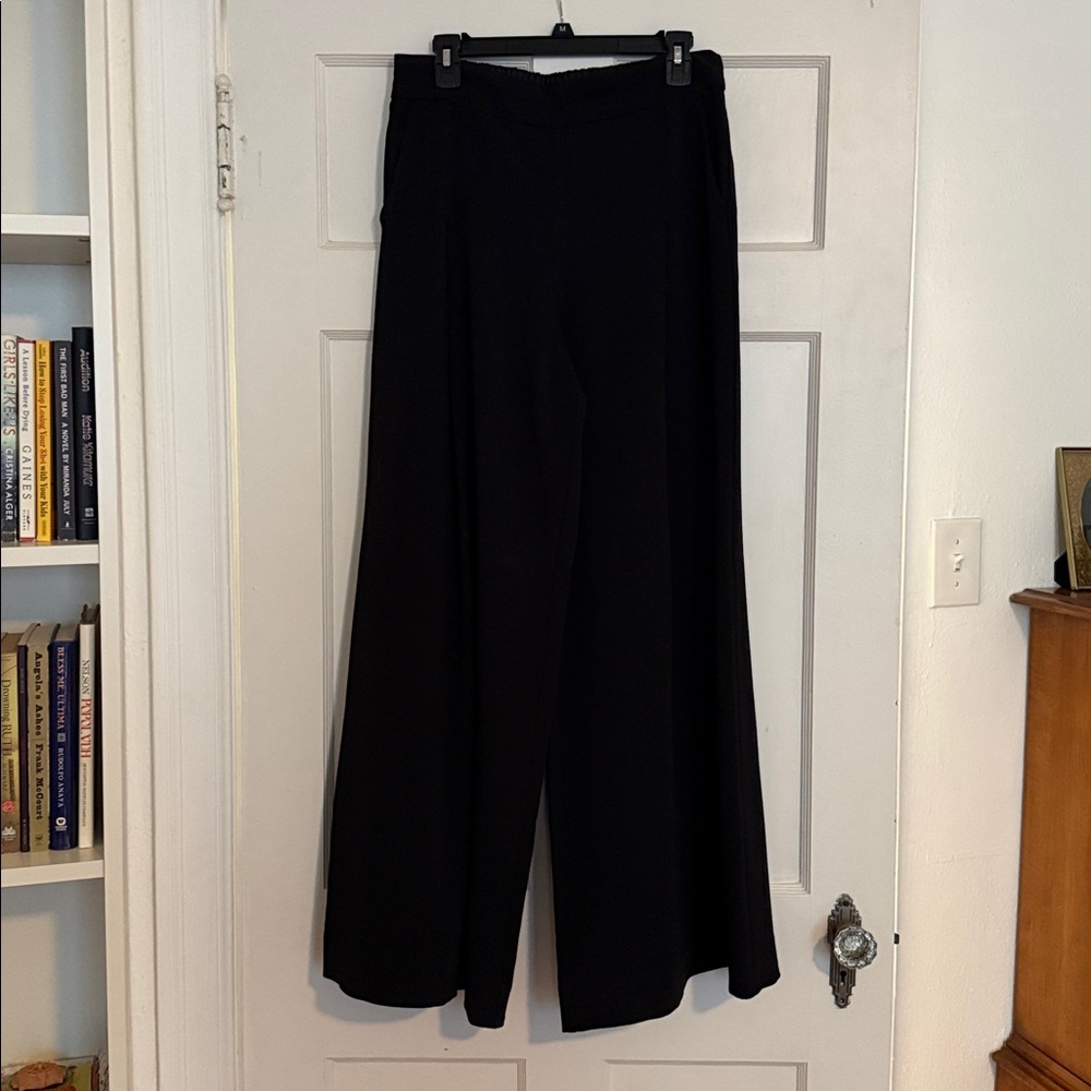 Madewell Extra Wide-Leg Pants with pockets.